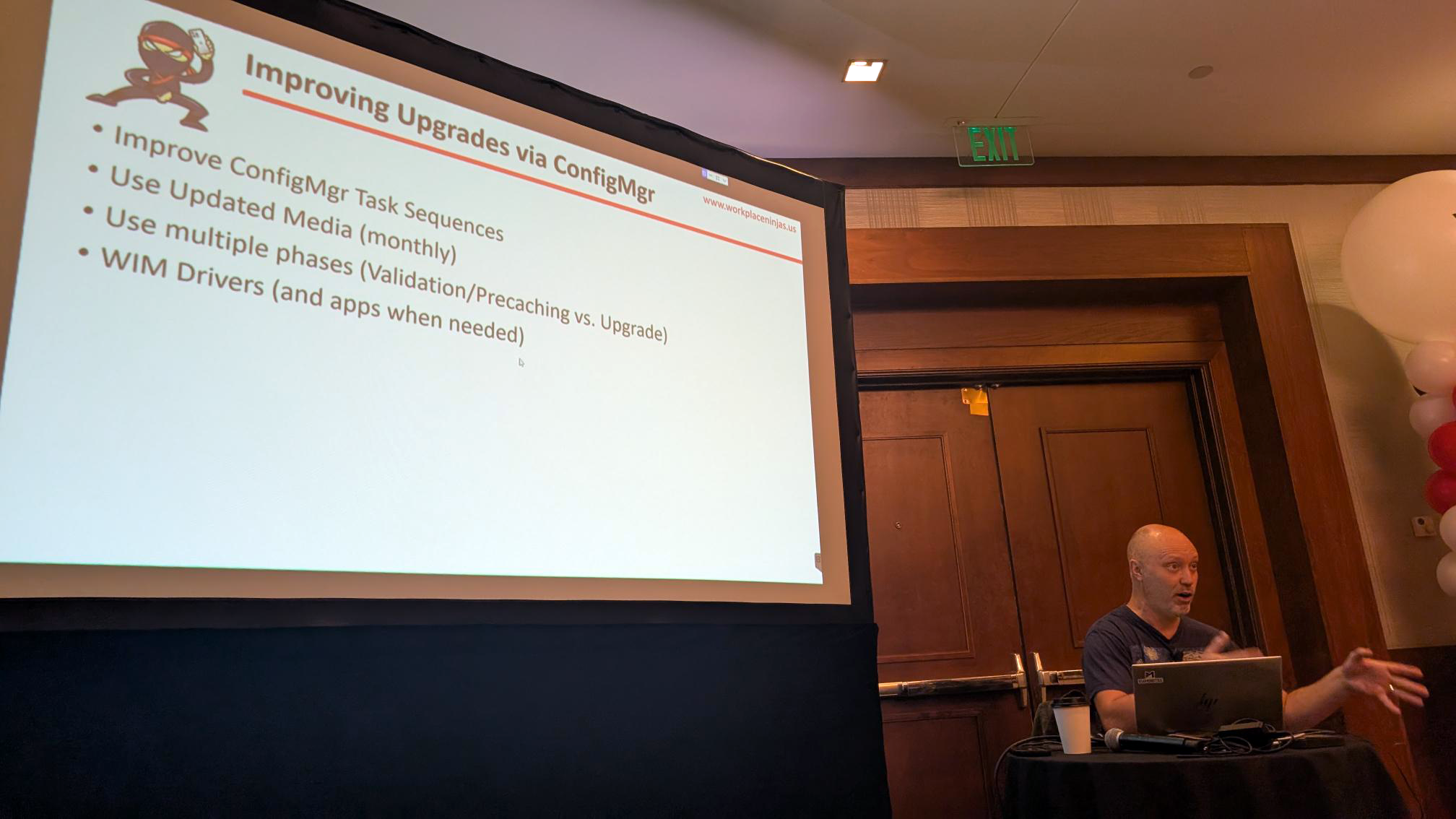 Arwidmark-WP-Ninjas-US-2025-web.png Photo of Johan Arwidmark presenting at Workplace Ninjas US